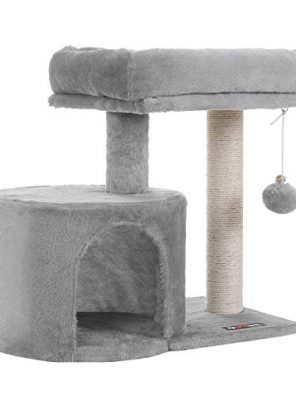 FEANDREA Cat Tree Tower Condo Scratching Posts