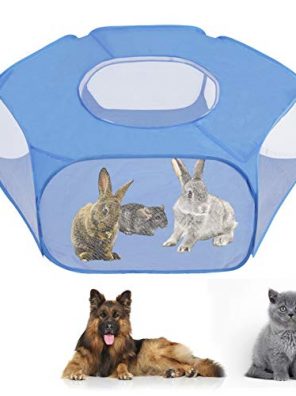 Pet Tent Small Animal Pet Playpen Breathable Transparent