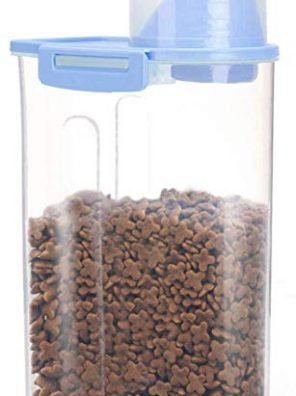 PISSION Pet Food Storage Container with Graduated Cup