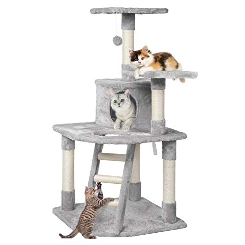 Cat Tree Tower Stand House Furniture Kitty Activity