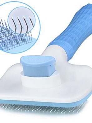 Cats Self Cleaning Slicker Brush Removes Undercoat