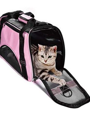 TAHNSTY Pet Carrier Bag, Cat Travel Portable Bag Home