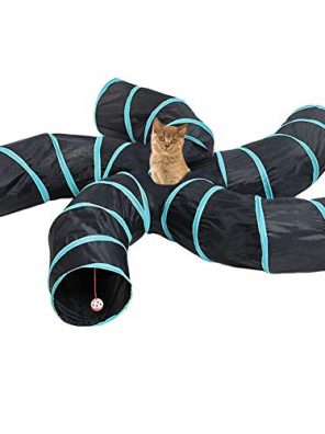 iHOO Cat Tunnels S-Way Crinkle Play Toys