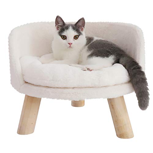 Elevated Cat Beds, Cat Stool Mattress Nordic Pet Home Cozy Cat Pad Chair