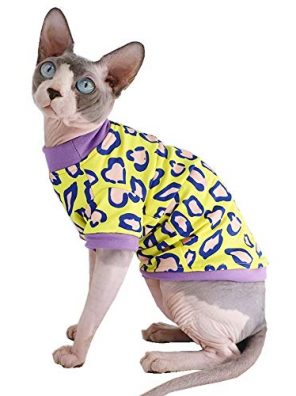 Cat Cute Breathable Summer Cotton T-Shirts Pet Clothes