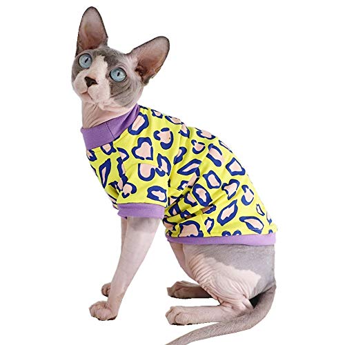 Cat Cute Breathable Summer Cotton T-Shirts Pet Clothes