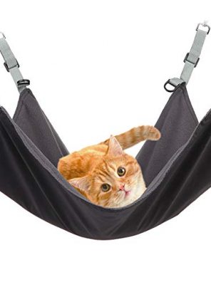 Waterproof Cat Hammock for Cage Soft Warm Plush 2 in 1 Summer