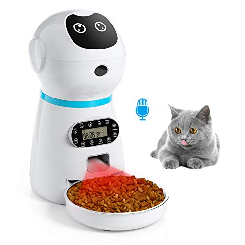 Automatic Pet Feeder Cats Programmable Timer Review Price - CatPremier.com