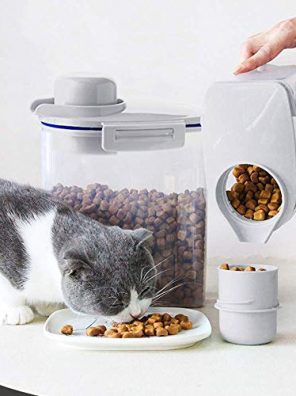 Ansee Pet Food Storage Container, Cereal Container