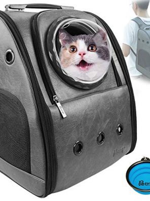 PETRIP Cat Carrier Cat Backpack Carrier for Large Cats