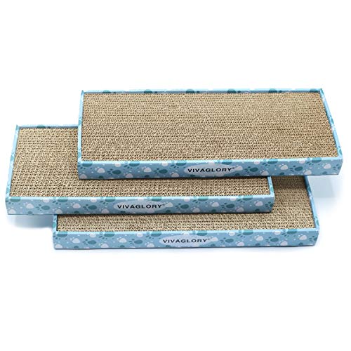 Reversible Cat Scratcher Cardboard with Box