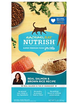 Nutrish Premium Natural Dry Cat Food Real Salmon