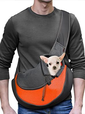 YUDODO Pet Dog Sling Carrier Breathable Mesh