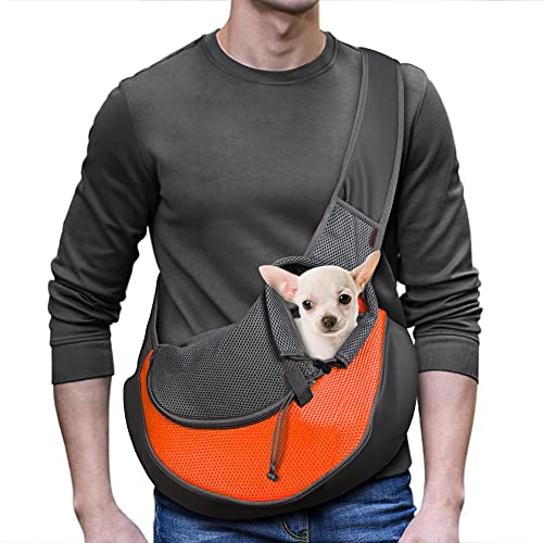 YUDODO Pet Dog Sling Carrier Breathable Mesh