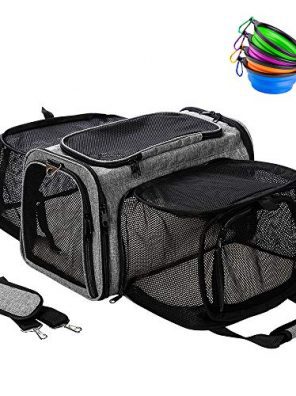 Luxury Pet Carrier Two Soft-Side Expansion