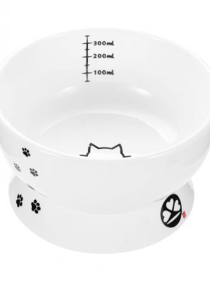 Raised Cat Food Bowls Anti Vomiting