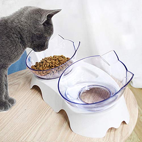 Anti Vomiting Design Cat Feeding Bowls