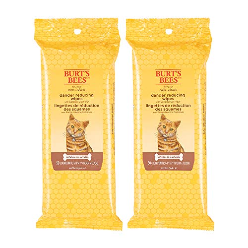 Burt's Bees for Cats Natural Dander Reducing Wipes