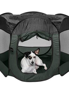 Mesh Open-Air Playpen and Exercise Pen Tent House