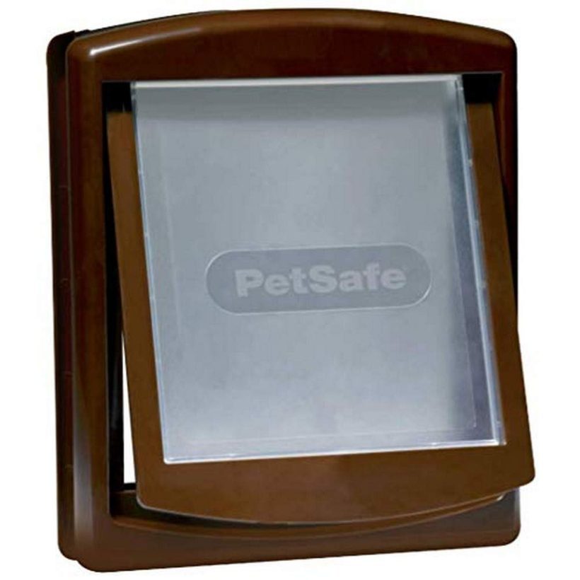 Door Cat Flap for All Pets Easy Fitting 2 Way Pet Door