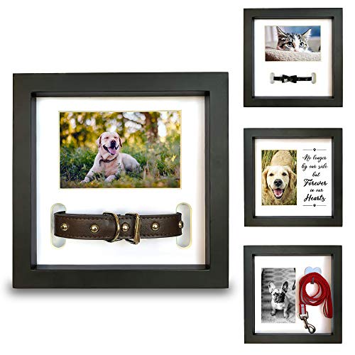 Cat Loss Pet Memorial Shadow Box Picture Frame