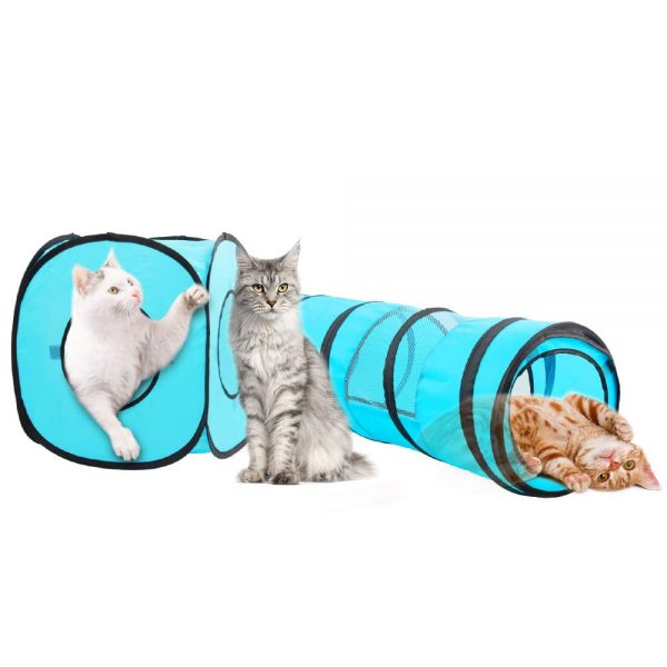 PAWISE Cat Toys Cat Portable Tunnel Cat Cube
