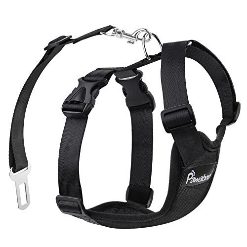 Cats Vest Car Harness Vehicle Seat Belt with Adjustable Strap and Buckle Clip