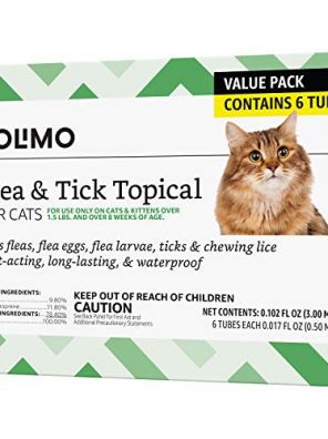 Solimo Flea and Tick Topical Treatment for Cats