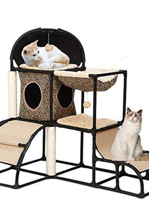 Cats Super Stable Cat Furniture with Scratching Posts Hammock