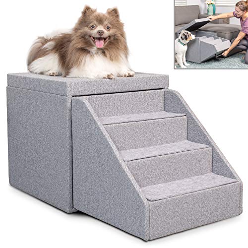 PetFusion Hybrid Pet Furniture, Foldaway Dog, Cat Steps