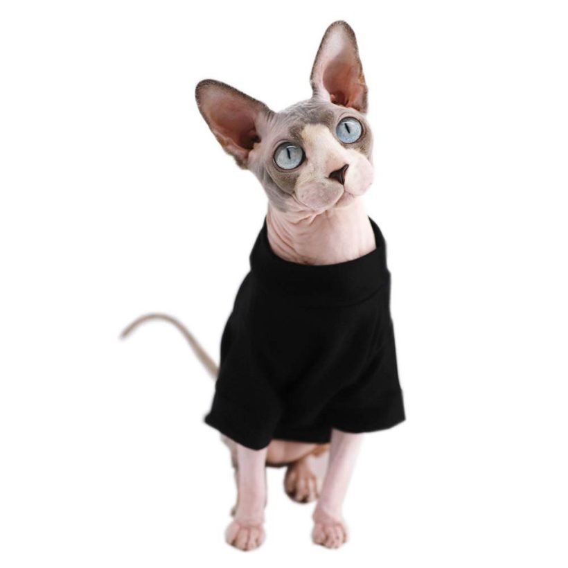 Cats Hairless Cat Cotton Tshirts Pet Clothes