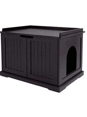 Cat Litter Box Enclosure Cabinet, Hidden Litter Tray Cat Furniture