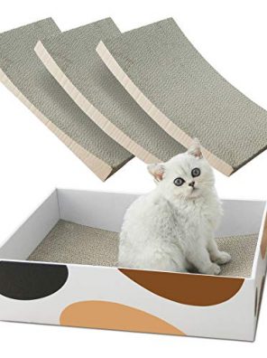 Cat Scratching Pad Cardboard 3 in 1 Corrugated Scratcher
