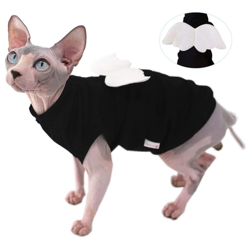 Cats Hairless Cat Cute Breathable Summer Cotton Dress Skirt