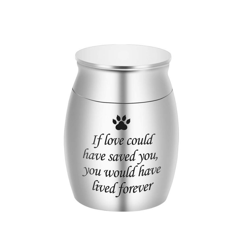 Cats Memorial Keepsake Urns Mini Pet Paw