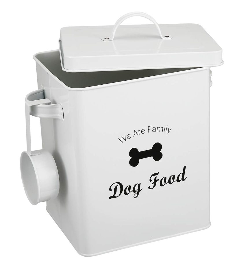 Morezi Dog Cat Treat and Food Storage Tin