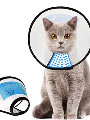 Cats Cone Adjustable Pet Cone Pet Recovery Collar