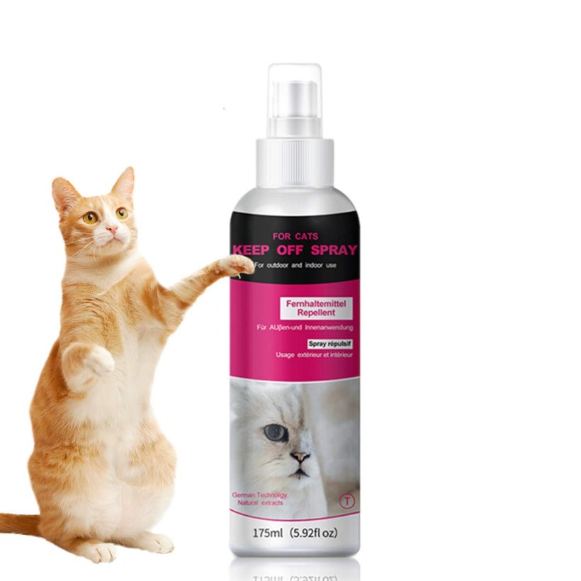 Protect Your Furniture with Our Gentle Cat Scratch Deterrent Spray - A Purr-fect Solution