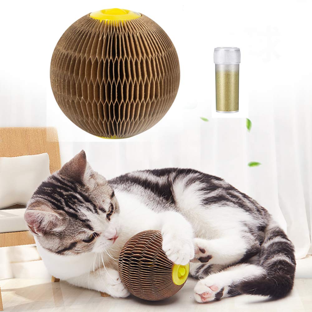 Upgraded Cat Toys for Indoor Cats Refillable Catnip