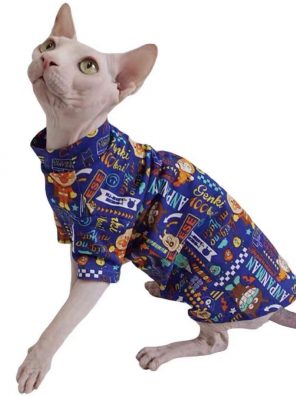 Rural City Sphynx Cat Apparel Hairless Cat Soft Clothing