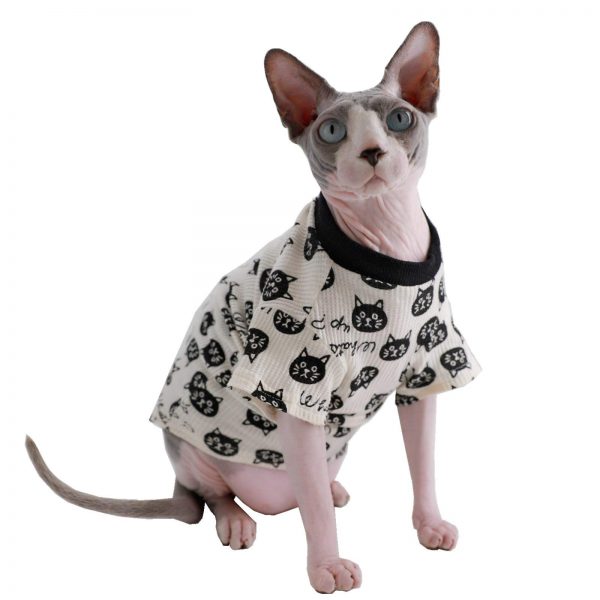 Kitipcoo Limited Edition Sphynx Cat Breathable Summer T-Shirts
