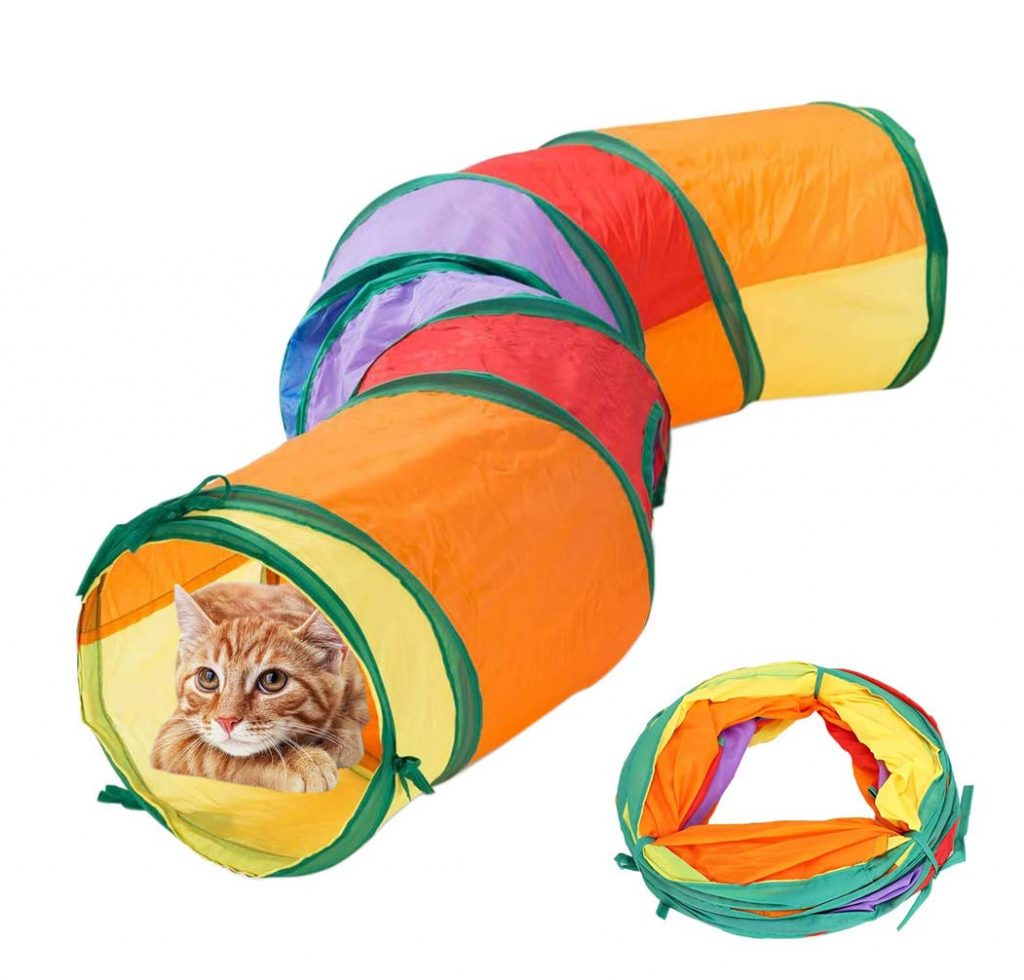 ACEONE Cat Tunnel for Indoor Cats Best Offer - CatPremier.com