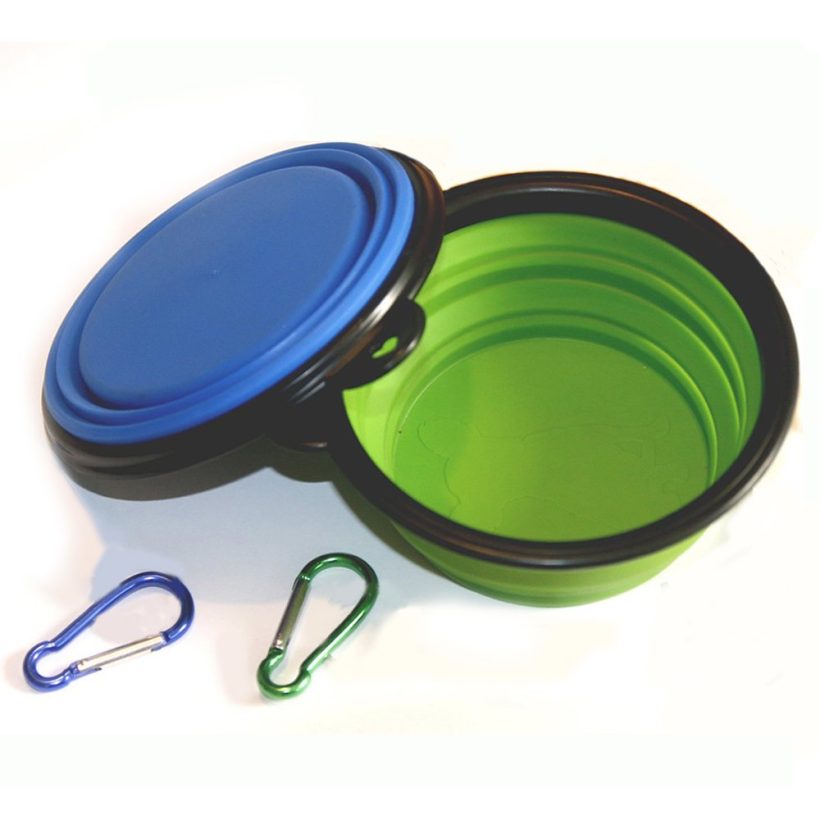 COMSUN 2-Pack Collapsible Dog Bowl