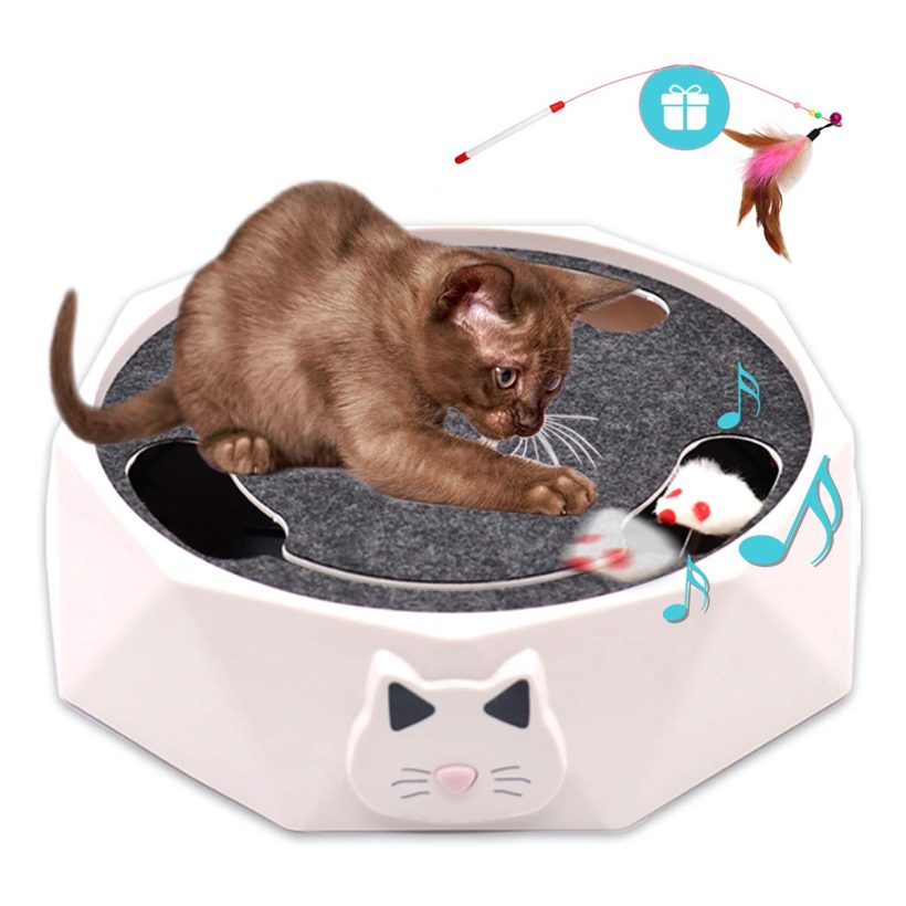 Interactive Cat Toy Squeaky Mice Cat Toy Automatic