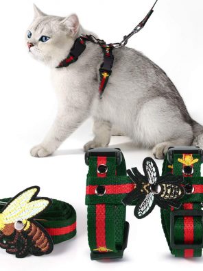 Unihubys Cat Harness with Leash Set