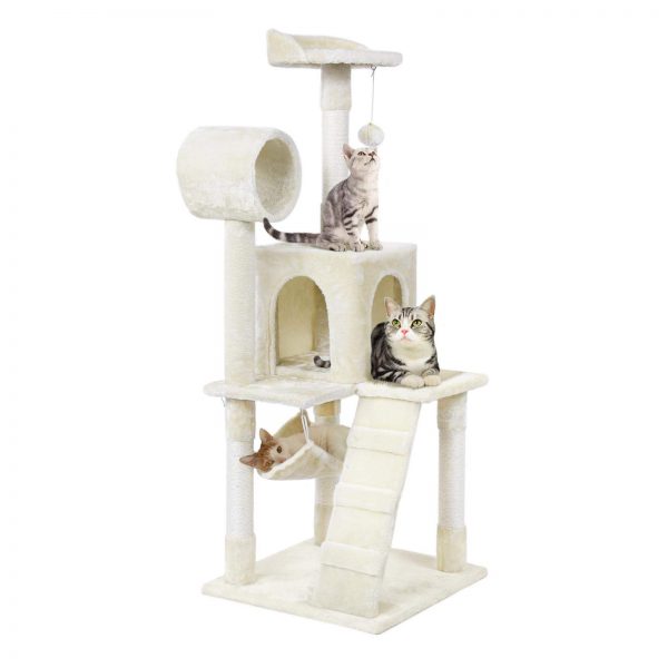 YAHEETECH 51'' Cat House Condo and Cat Tower