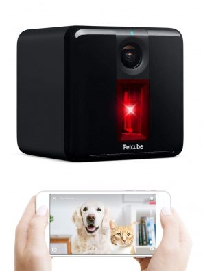 Cat Monitoring Play Smart Pet Camera with Interactive Laser Toy.