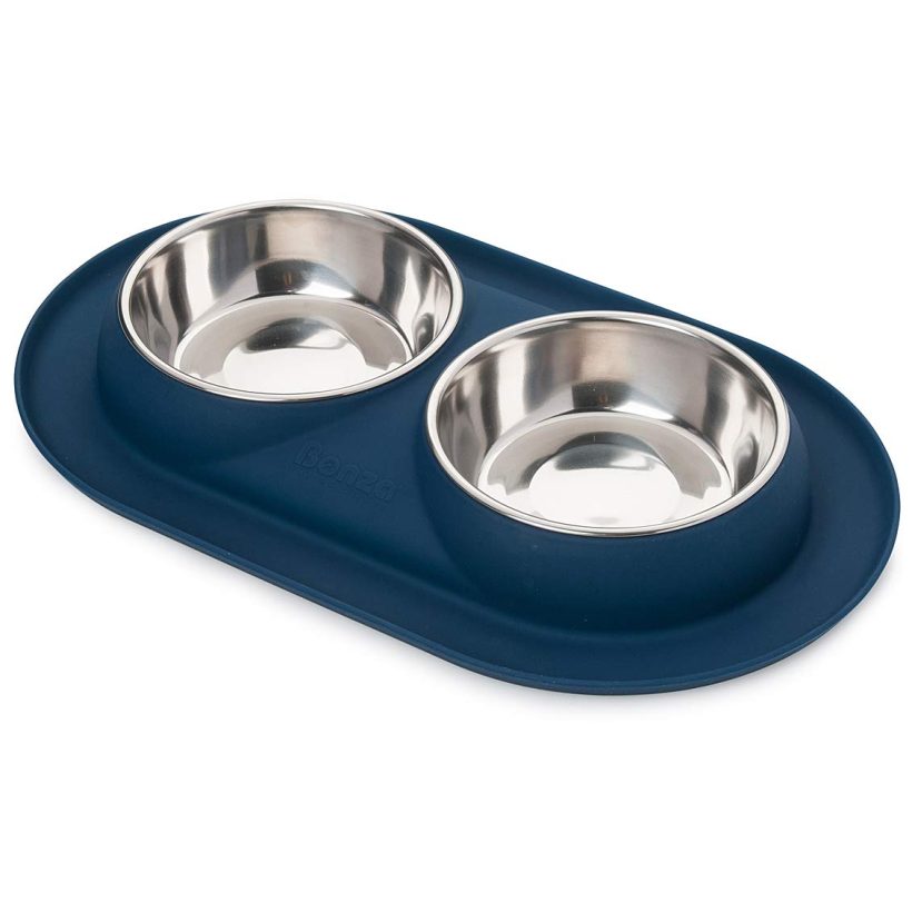 Cat Bowls from Bonza Food Bowls with Non-Spill Silicone Base