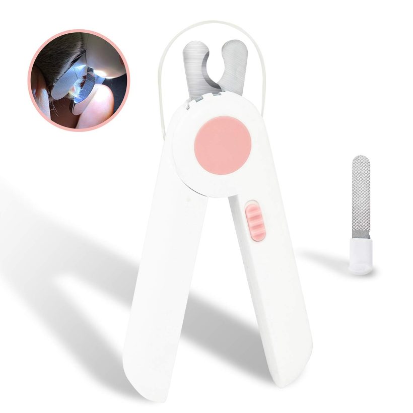 YOUMI Led Dog Nail Clippers, Pet Grooming Nail Care Tool