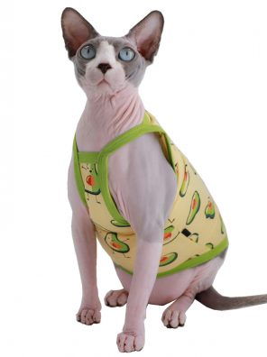 Cat Cotton Vest Pet Clothes Pullover cat Strap